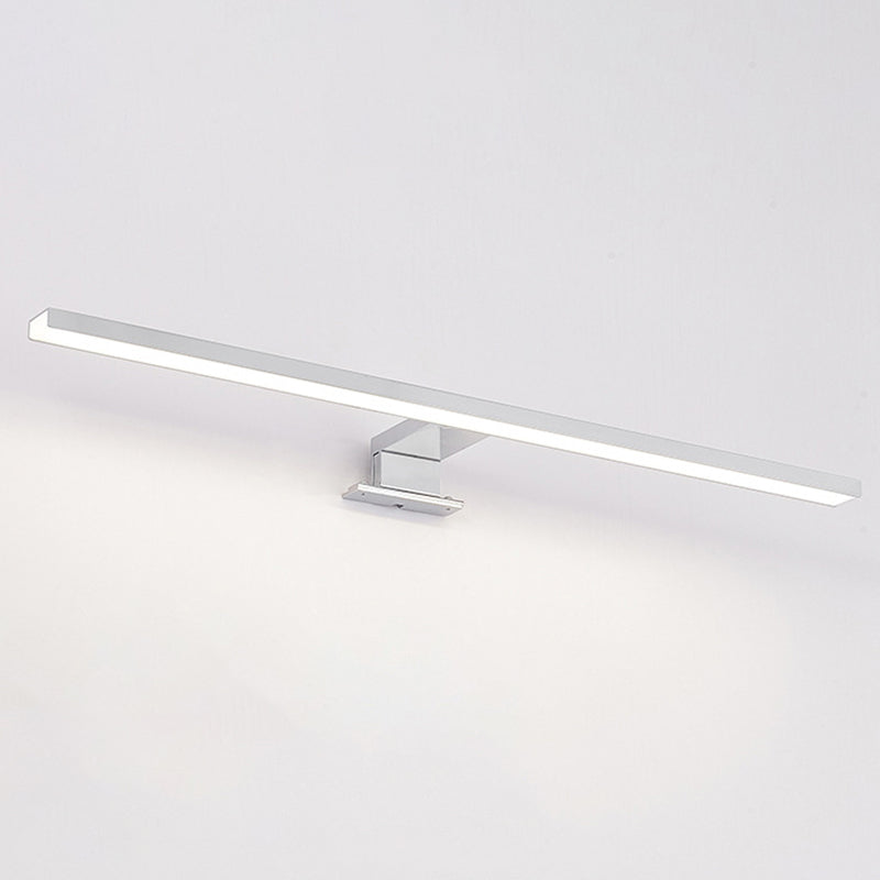 Elongated Vanity Light Fixtures Modern Simplicity Aluminium Wall Mount Lamp for Bathroom