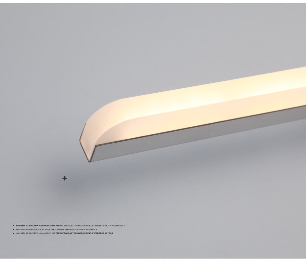 Moderne Einfachheit Rechteck Eitelkeitsleuchte Acryl -Wandbeleuchtung für Badezimmer