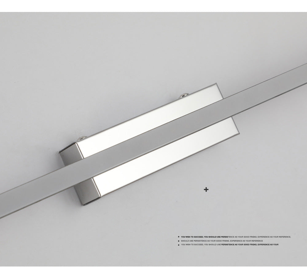 Moderne Einfachheit Rechteck Eitelkeitsleuchte Acryl -Wandbeleuchtung für Badezimmer