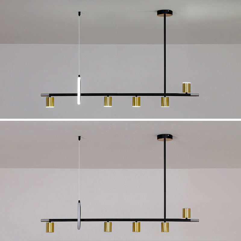 Minimalist Style Long Strip LED Island Light Modern Home Decorative Lighting Fixture