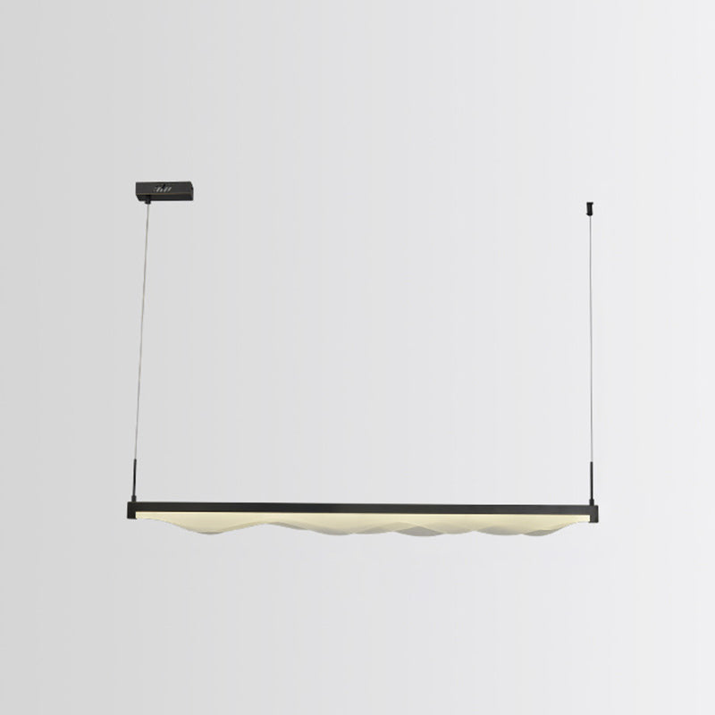 Wave Lights Lights a sospensione da cucina ACRILICO SIMPLICITÀ MODERNA ISOLA LAMI LAMONI PER RISTATO