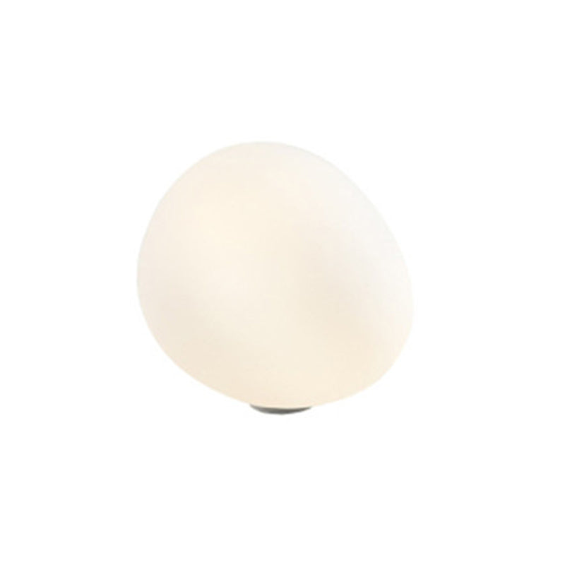 Modern Minimalist Style Spherical Table Lamp Glass 1 Light Table Light for Bedroom