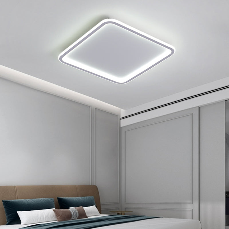 Luminaire de plafond encastré moderne en métal