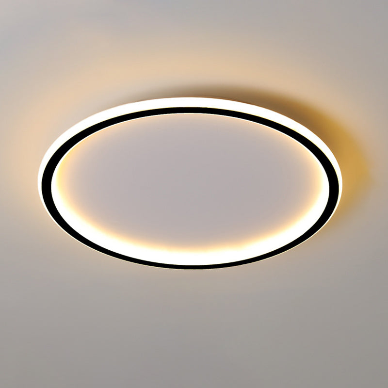Luminaire de plafond encastré moderne en métal