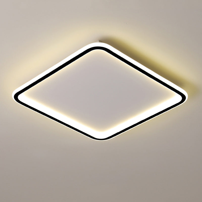 Luminaire de plafond encastré moderne en métal