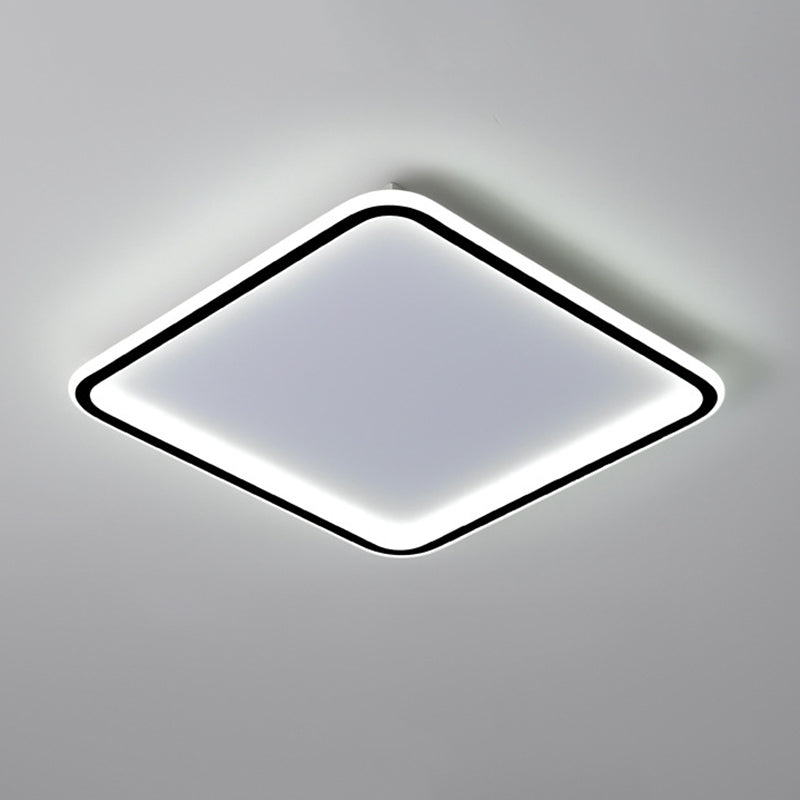 Luminaire de plafond encastré moderne en métal