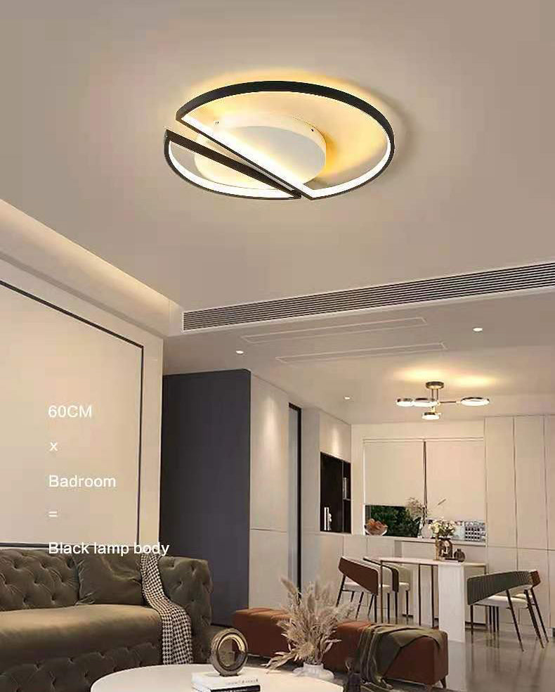 Modern Semi Flush Mount Chandelier Metal Semi Flush Light