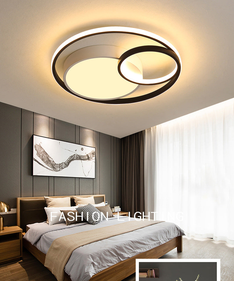 Circular Flush Mount Light Fixture Modern Acrylic Flush Mount