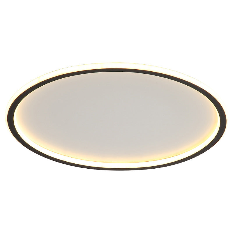 Ultra-thin Minimalist LED Ceiling Light Fixtures Round Modern Style Simplicity LED Flush Mount Lamp for Bedroom