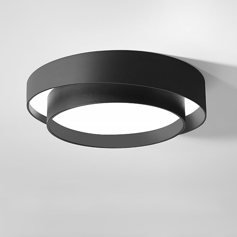 Circular Flush Mount Light Fixture Modern Acrylic Flush Mount