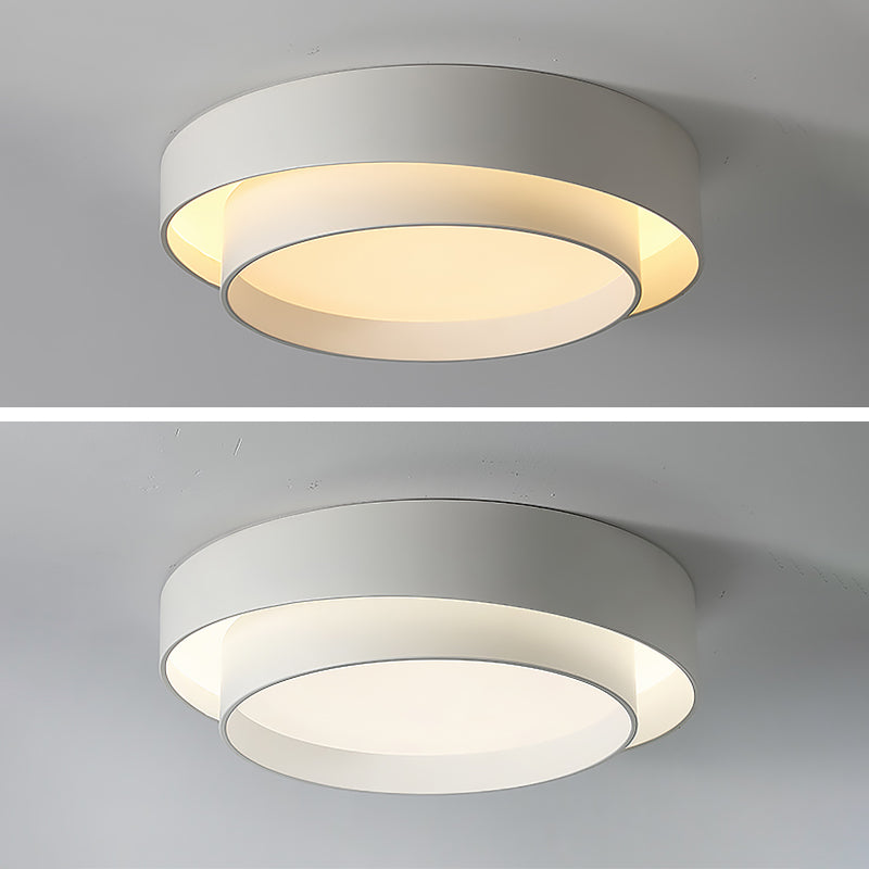 Circular Flush Mount Light Fixture Modern Acrylic Flush Mount