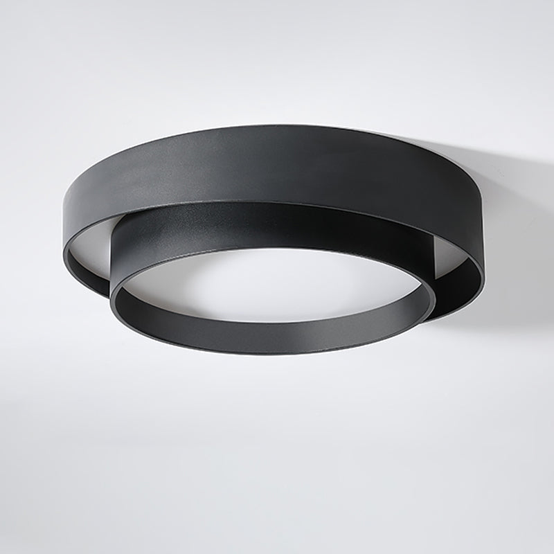Circular Flush Mount Light Fixture Modern Acrylic Flush Mount
