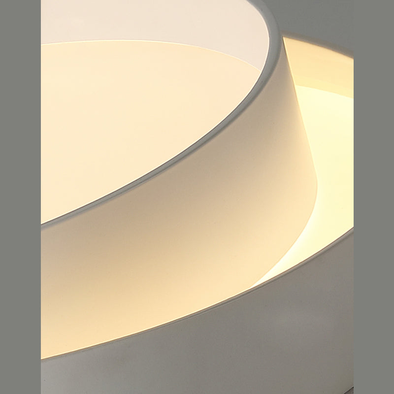 Circular Flush Mount Light Fixture Modern Acrylic Flush Mount