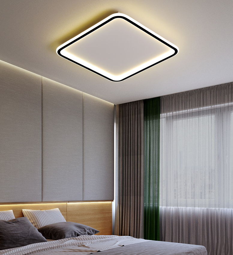 Luminaire de plafond encastré moderne en métal