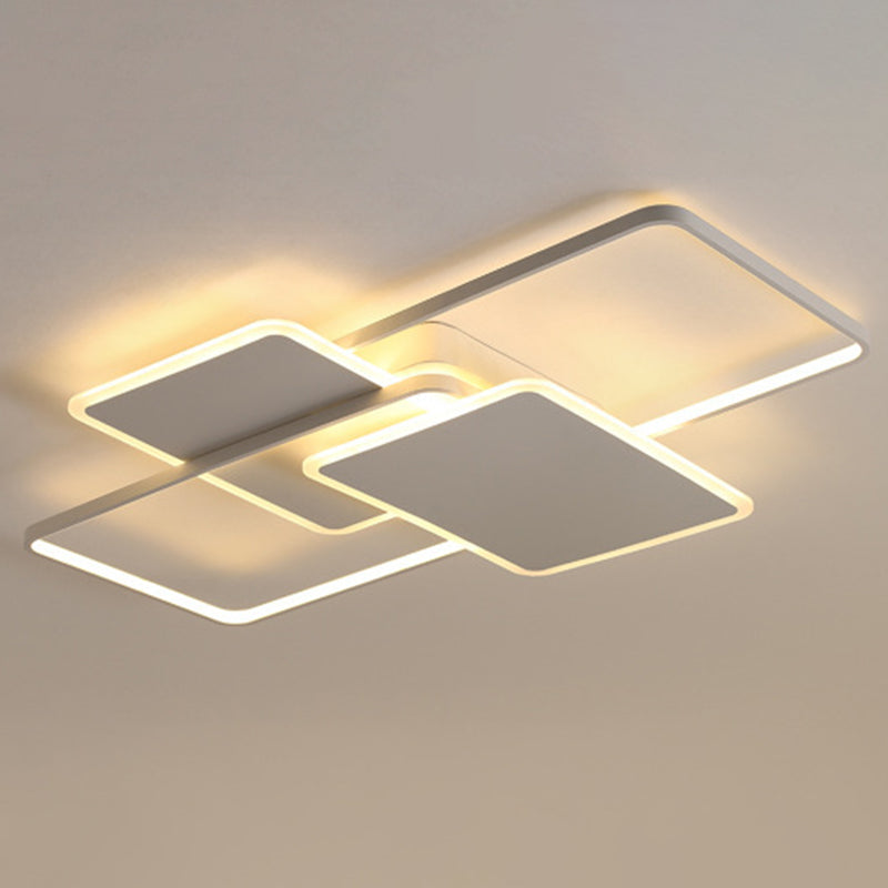 Traverse Plafonnier Plafonnier Minimaliste En Métal Salon LED Plafonnier Éclairage