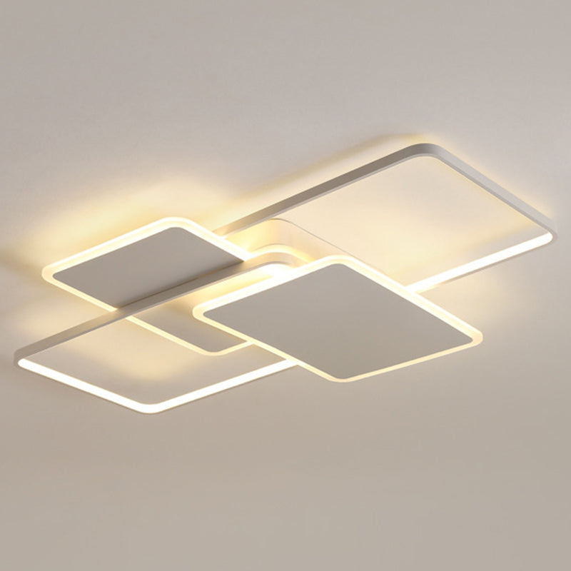 Traverse Plafonnier Plafonnier Minimaliste En Métal Salon LED Plafonnier Éclairage