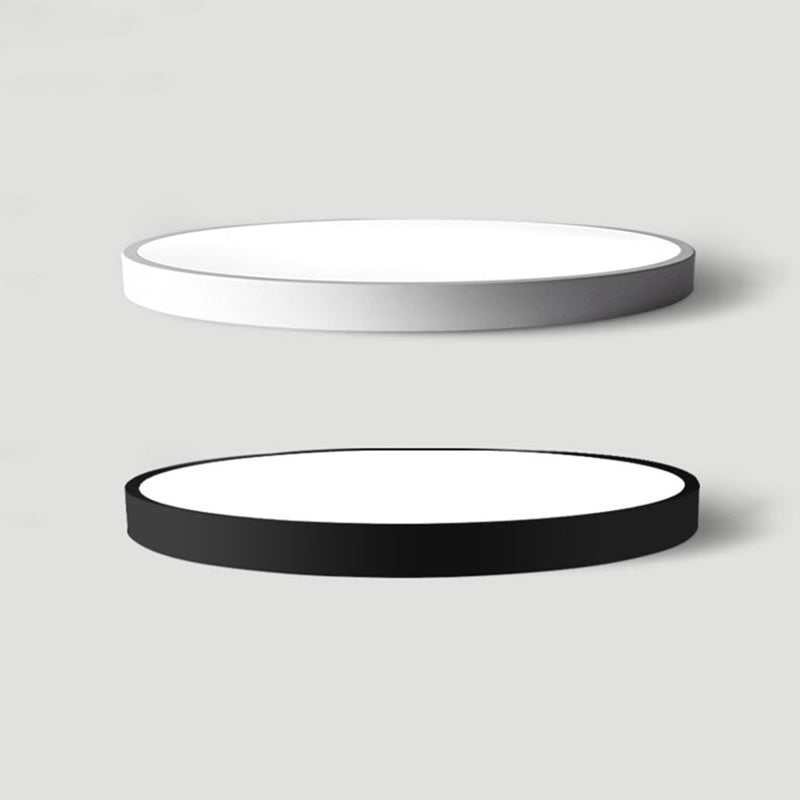 Acrylic Round Modern Style LED Ceiling Light Minimalism Living Room Flush-mount Lamp