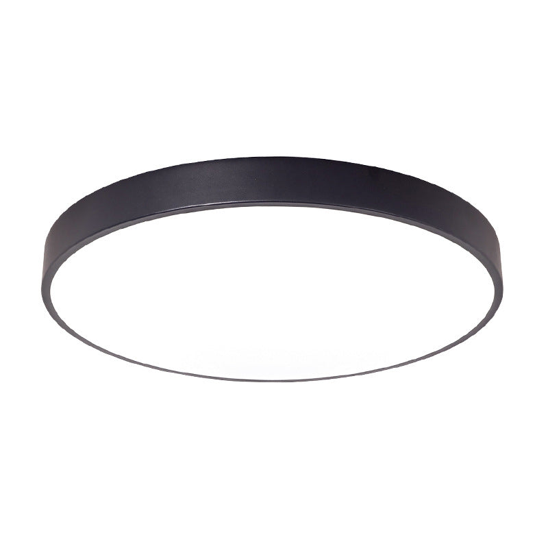 Acrylic Round Modern Style LED Ceiling Light Minimalism Living Room Flush-mount Lamp