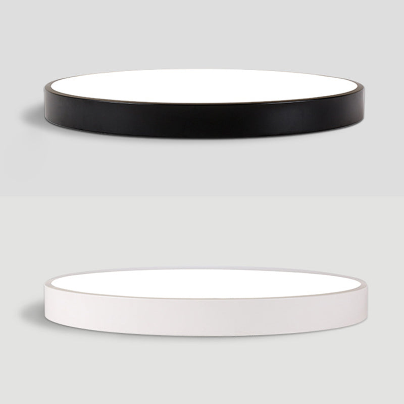 Acrylic Round Modern Style LED Ceiling Light Minimalism Living Room Flush-mount Lamp