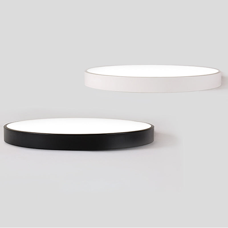 Acrylic Round Modern Style LED Ceiling Light Minimalism Living Room Flush-mount Lamp