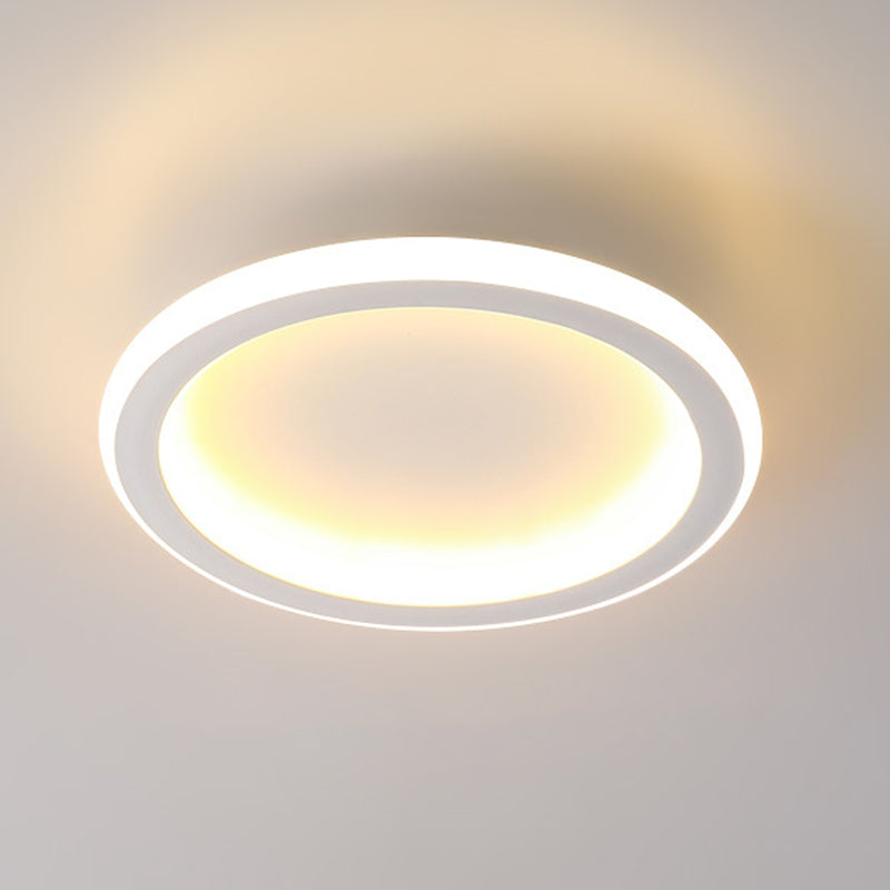 Ultra-Thin Flush Mount Ceiling Light Fixture Modern Minimalist Style Acrylic Flush Ceiling Lights
