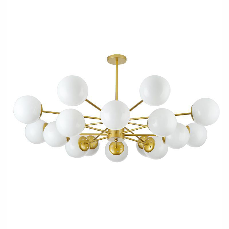 SEMPLICITÀ NORDICO SEMPLICITÀ LAMONO BIANCO GLIVO GLOBO GLODO MUSHE LAMPAGGIO MULTILA LIGHTS per soggiorno