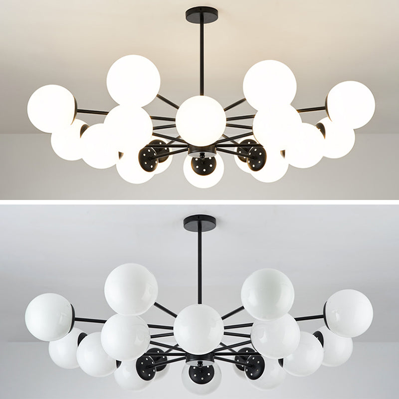 SEMPLICITÀ NORDICO SEMPLICITÀ LAMONO BIANCO GLIVO GLOBO GLODO MUSHE LAMPAGGIO MULTILA LIGHTS per soggiorno