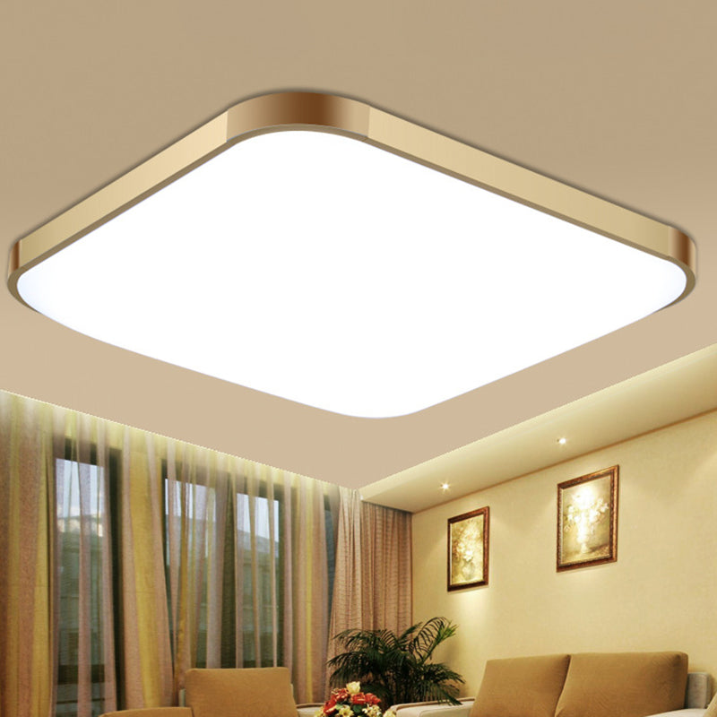Moderne led-inbouw plafondverlichtingsarmaturen acryl inbouwlamp