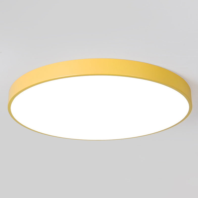 Circular Flush Mount Light Fixture Modern Acrylic Flush Mount