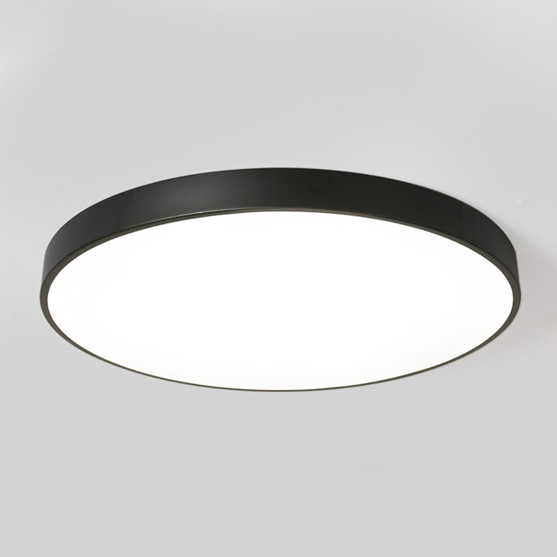Circular Flush Mount Light Fixture Modern Acrylic Flush Mount