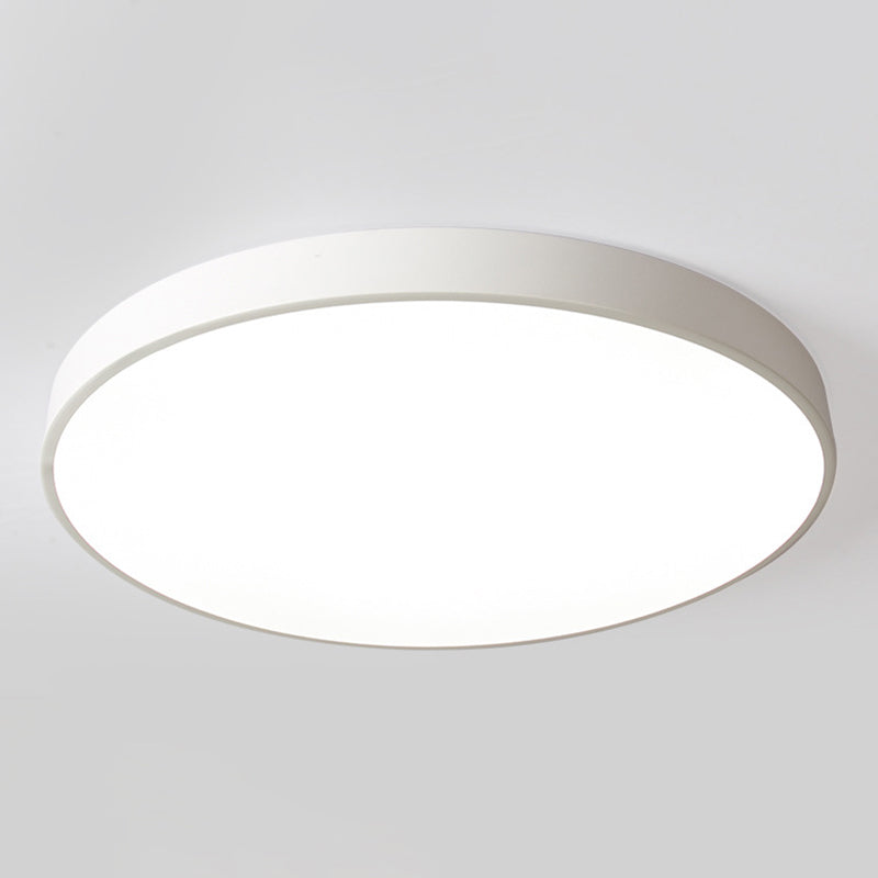 Circular Flush Mount Light Fixture Modern Acrylic Flush Mount