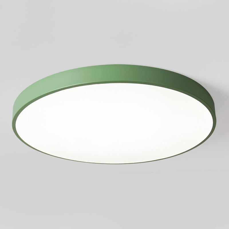 Circular Flush Mount Light Fixture Modern Acrylic Flush Mount