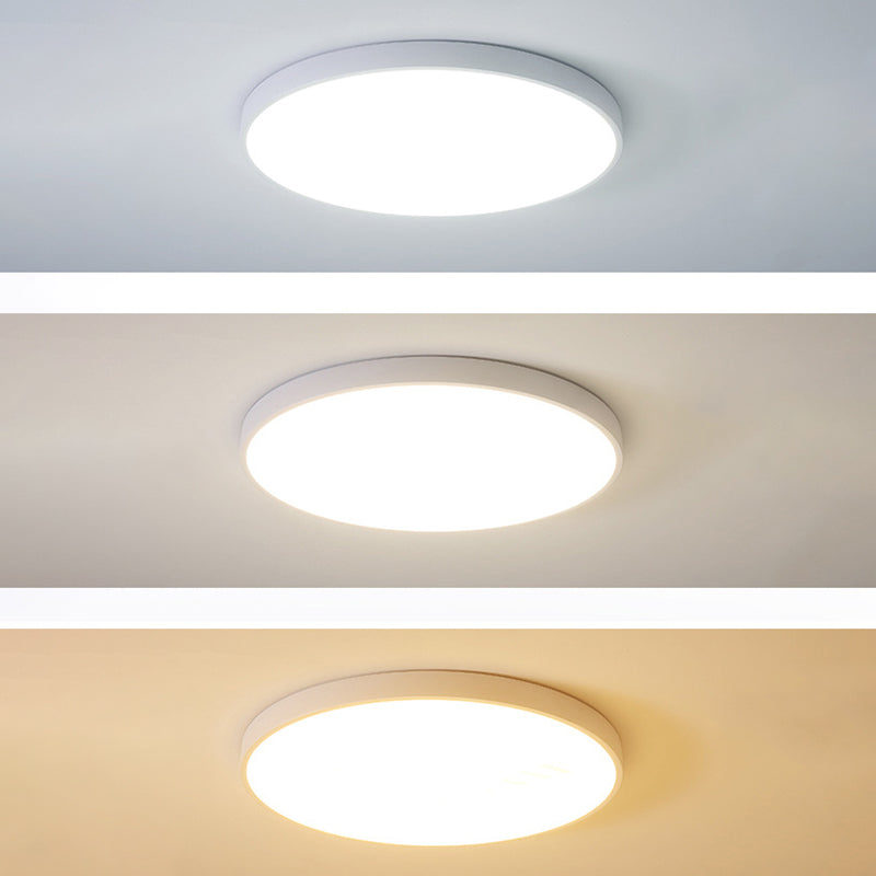 Circular Flush Mount Light Fixture Modern Acrylic Flush Mount