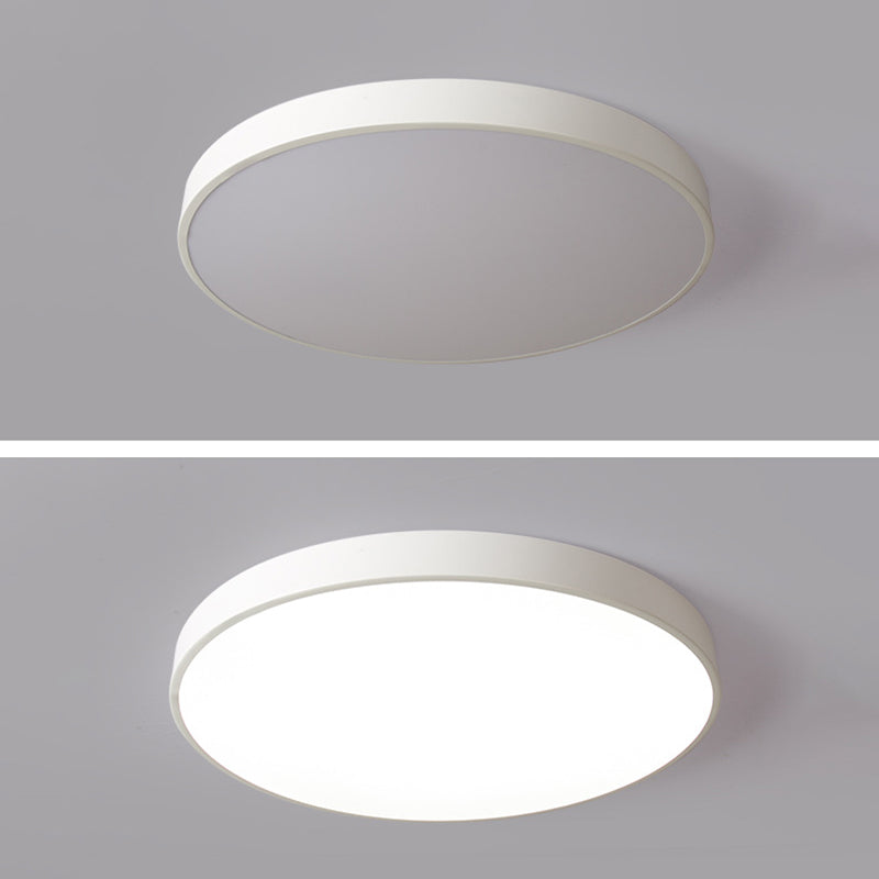 Circular Flush Mount Light Fixture Modern Acrylic Flush Mount