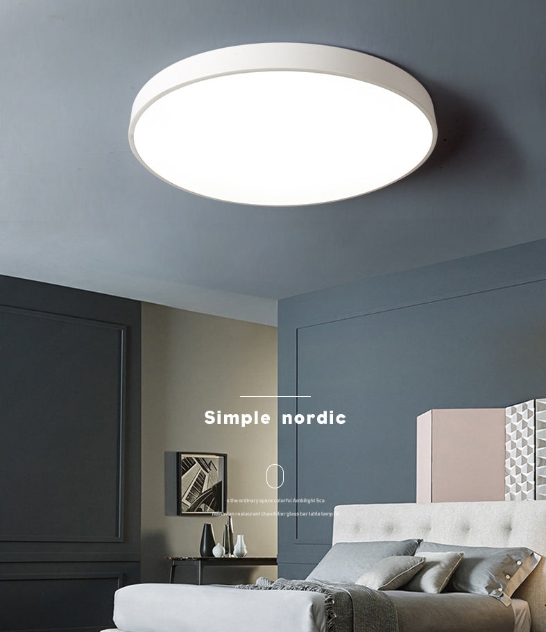 Circular Flush Mount Light Fixture Modern Acrylic Flush Mount