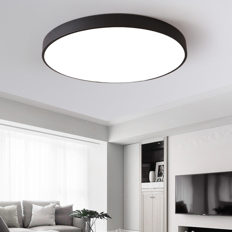 Circular Flush Mount Ceiling Fixture Modern Acrylic Flush Light
