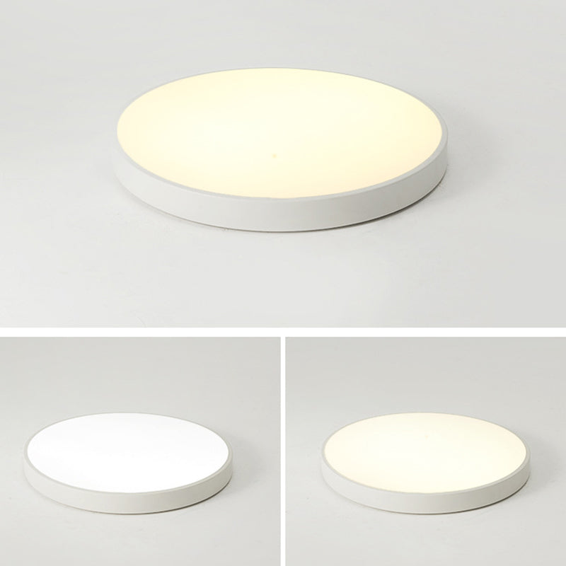 Ronde inbouw plafondarmatuur Modern acryl inbouwlicht