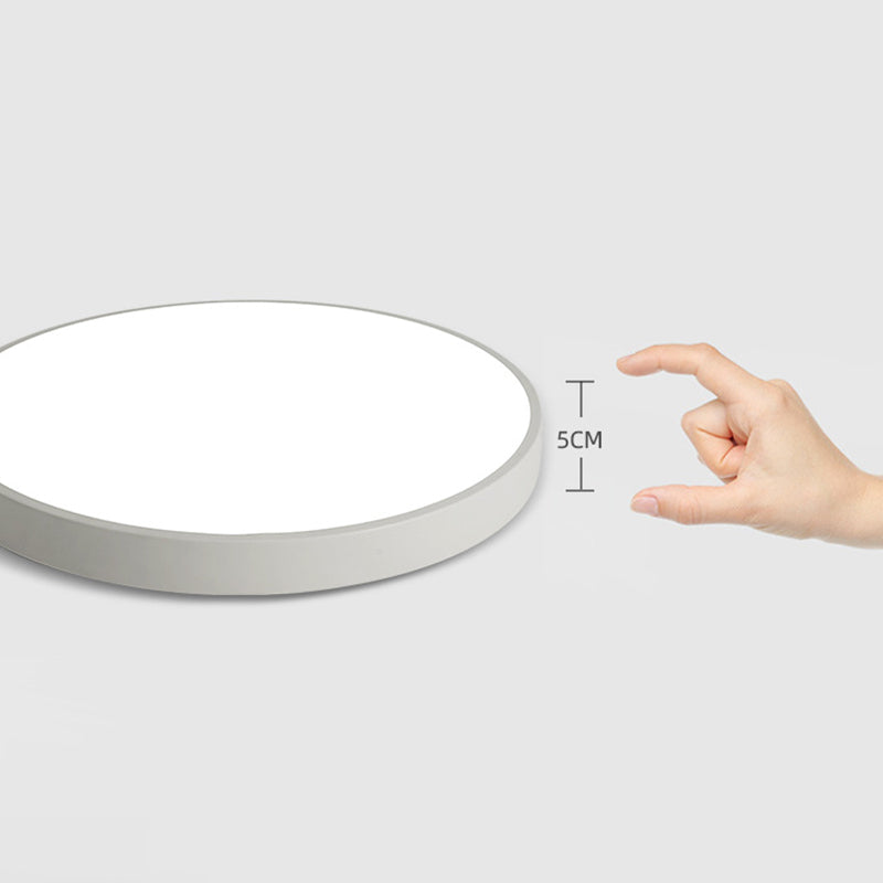 Ronde inbouw plafondarmatuur Modern acryl inbouwlicht