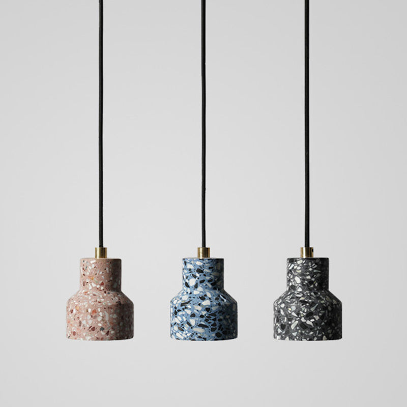 Schattierter Stein nach unten Mini Anhänger zeitgenössischer Stil Anhänger Beleuchtung für das Restaurant