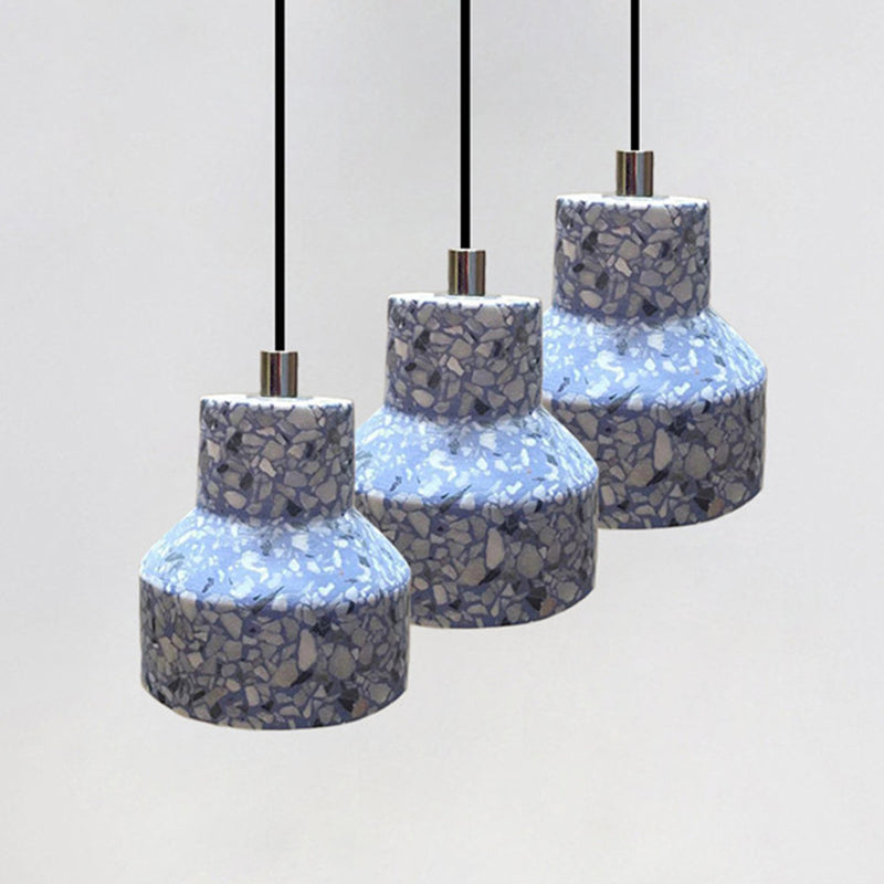 Gearceerde steen naar beneden mini hanger hedendaagse stijl hanglampverlichting voor restaurant voor restaurant