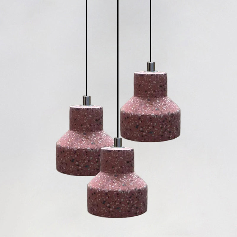 Gearceerde steen naar beneden mini hanger hedendaagse stijl hanglampverlichting voor restaurant voor restaurant