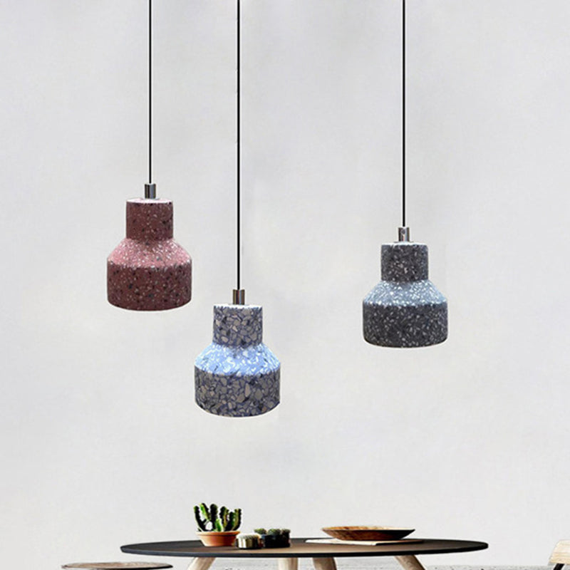 Schattierter Stein nach unten Mini Anhänger zeitgenössischer Stil Anhänger Beleuchtung für das Restaurant