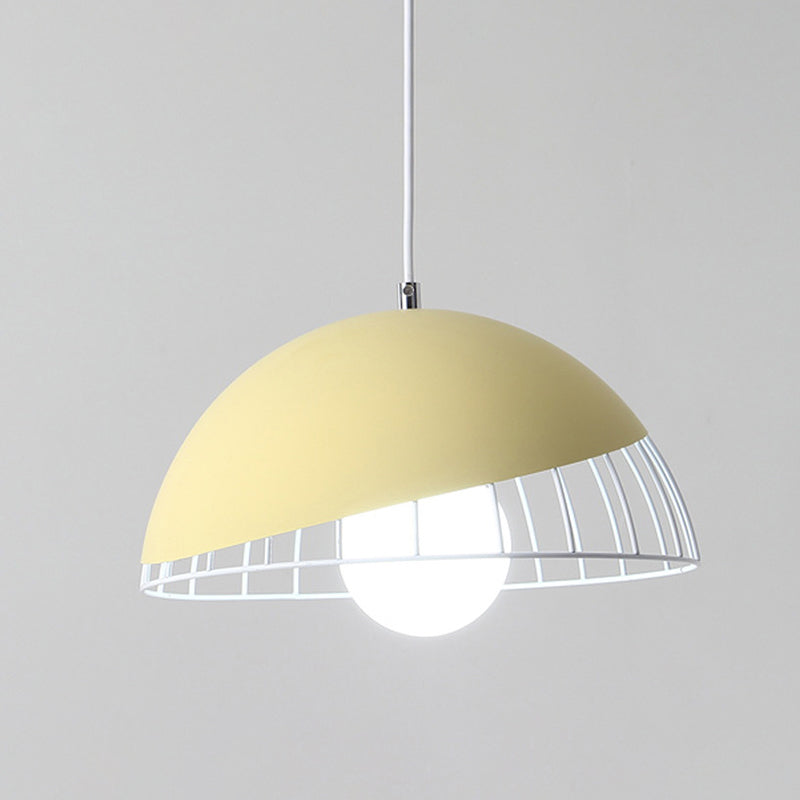 Metal Dome Ceiling Pendant Light Simplicity Style Pendant Light Kit for Dinning Room