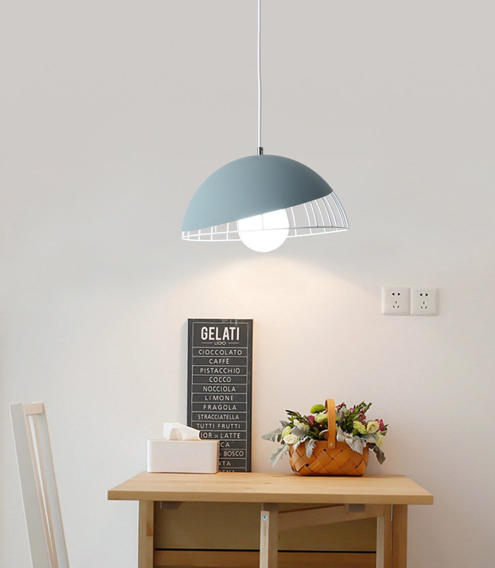 Metal Dome Ceiling Pendant Light Simplicity Style Pendant Light Kit for Dinning Room