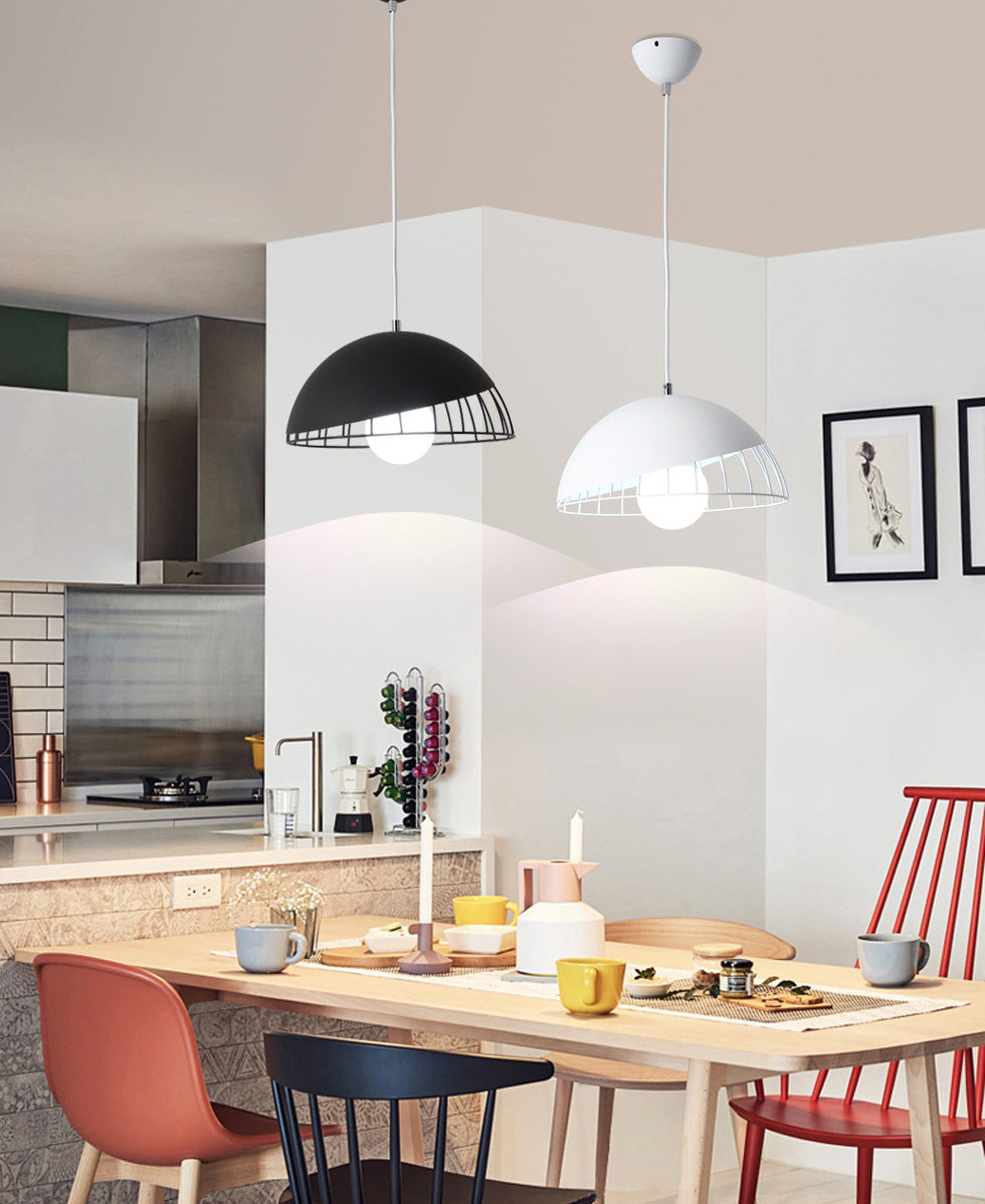Metal Dome Ceiling Pendant Light Simplicity Style Pendant Light Kit for Dinning Room