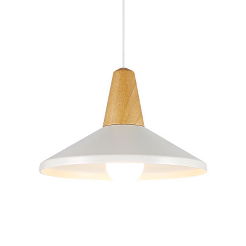 Trota in legno in metallo Trota sospesa a sospensione Simplicità Simplicità Apparecchio di illuminazione a sospensione per camera da letto