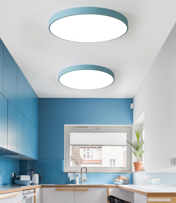 Circular Flush Mount Light Fixture Modern Acrylic Flush Mount