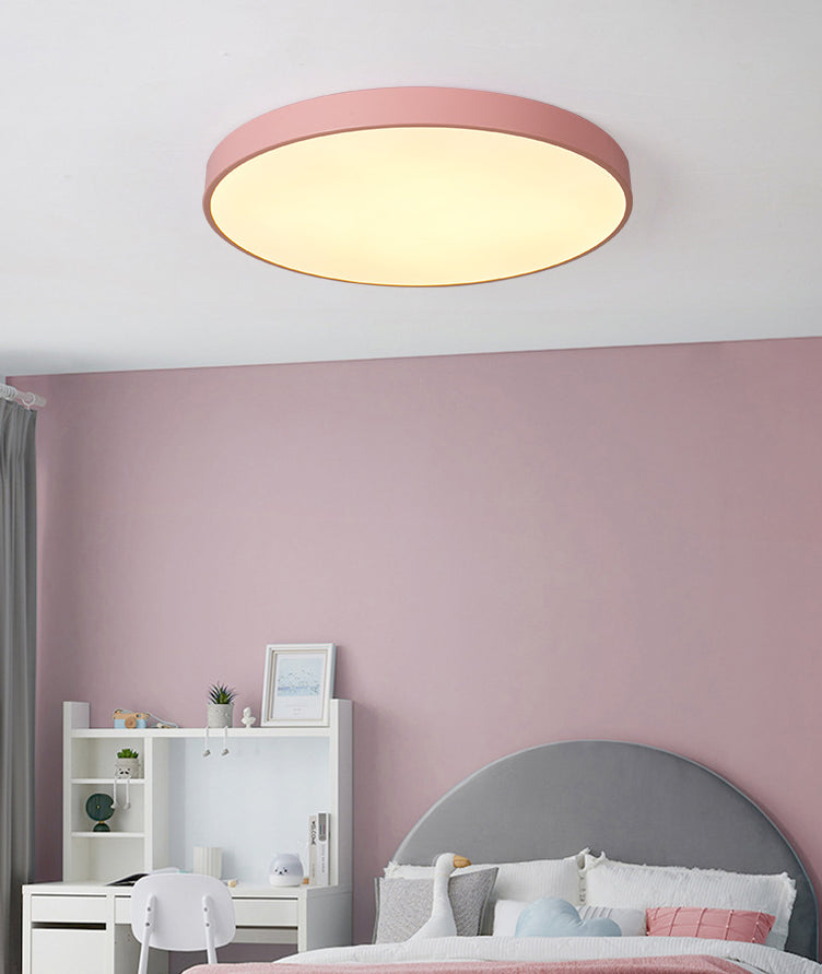 Circular Flush Mount Light Fixture Modern Acrylic Flush Mount