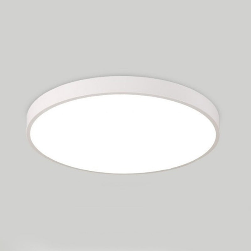 Circular Flush Mount Light Fixture Modern Acrylic Flush Mount