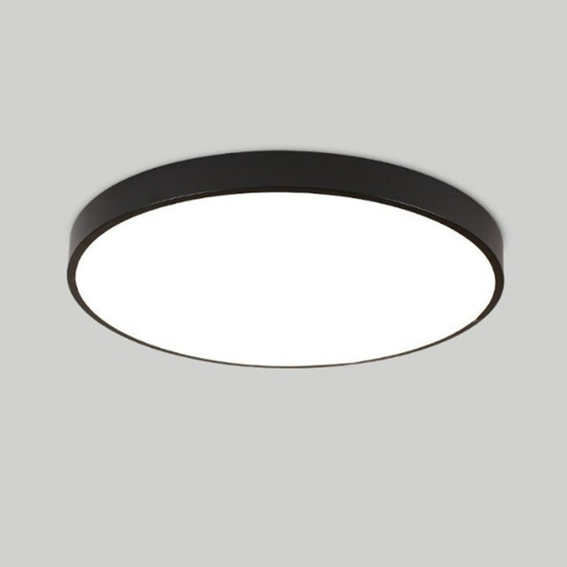 Circular Flush Mount Light Fixture Modern Acrylic Flush Mount